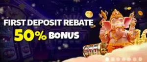50% rebate bonus