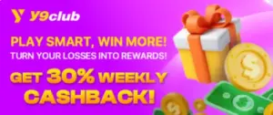 get 30% cashback weekly